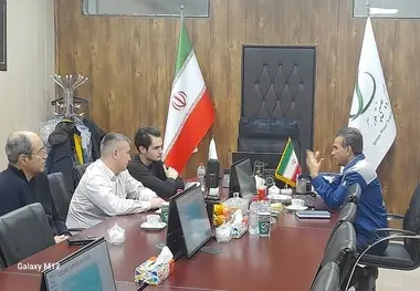 بازدید کارشناسان شرکت RM RAIL روسیه از کارخانه گروه صنعتی پلور سبز