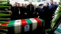 مراسم تشییع رستم قاسمی برگزار شد