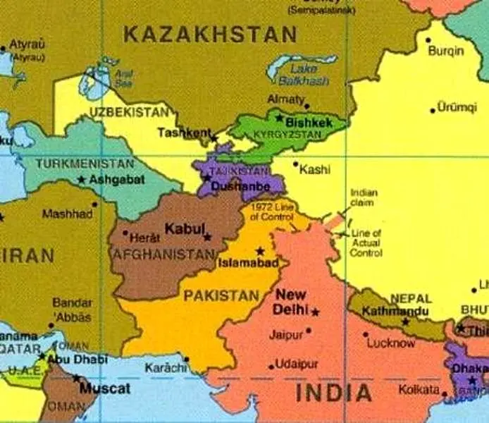 موانع توسعه روابط هند با ایران و کشورهای آسیای میانه