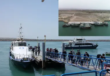 چهار هزار زائر اربعین از خرمشهر به بندر سیبه عراق می روند
