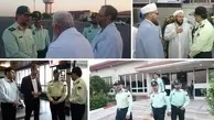 بازدید رئیس پلیس فرودگاه‌های کشور از فرودگاه گرگان