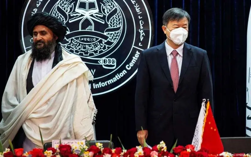 امضای یک قرارداد بزرگ بین چین و طالبان
