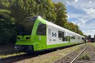 Stadler Tests World’s First Narrow-Gauge Hydrogen Train for Sardinia