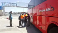 اجرای طرح کنترل و نظارت ناوگان مسافری در محورهای مواصلاتی استان سمنان 