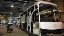 تولید 4 اتوبوس متوقف شد