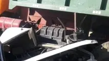 برخورد پراید و کامیون در جاده یاسوج به کاکان دو کشته برجا گذاشت