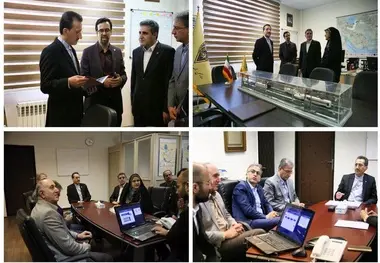 بازدید مدیرعامل راه‌آهن  از مرکز توسعه،آموزش و فناوری 