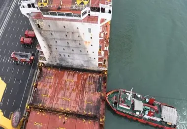 Fire onboard container ship leads to explosion in Sri Lanka