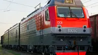 3ES5S electric freight locomotive on test