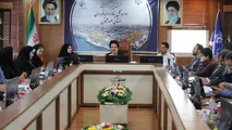 نشست مرور فرآیندهای مطلوب سامانه یکپارچه عملیات بندری در بندر شهید رجایی