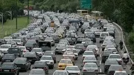 
ترافیک شمال تهران در پی حریق یک مغازه
