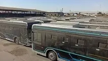  رونمایی از نخستین ناوگان اتوبوس های برقی کلان شهر اصفهان