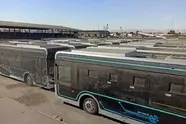  رونمایی از نخستین ناوگان اتوبوس های برقی کلان شهر اصفهان