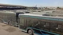  رونمایی از نخستین ناوگان اتوبوس های برقی کلان شهر اصفهان