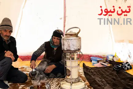 وضعیت زلزله زدگان بخش قطور شهرستان خوی