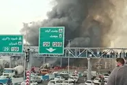 با بررسی دوربین ها؛ علت آتش سوزی بازارچه جنت آباد اعلام شد