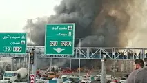 جزئیات وقوع  آتش در بازارچه جنت‌ آباد