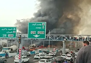 با بررسی دوربین ها؛ علت آتش سوزی بازارچه جنت آباد اعلام شد