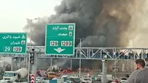 جزئیات وقوع  آتش در بازارچه جنت‌ آباد