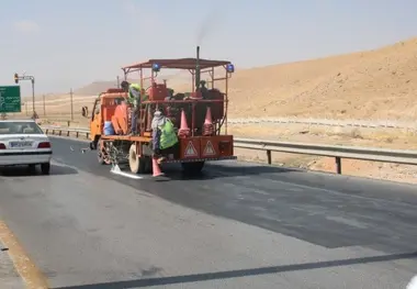 خط‌کشی ۸۰۰ کیلومتر از مسیر کنگاور تا خسروی