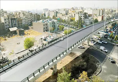کوتاه شدن مسیر شهروندان تهرانی با تکمیل تقاطع‌ ها