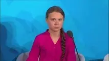 اشک‌های پر از خشم نوجوان سوئدی  پیش روی رهبران دنیا