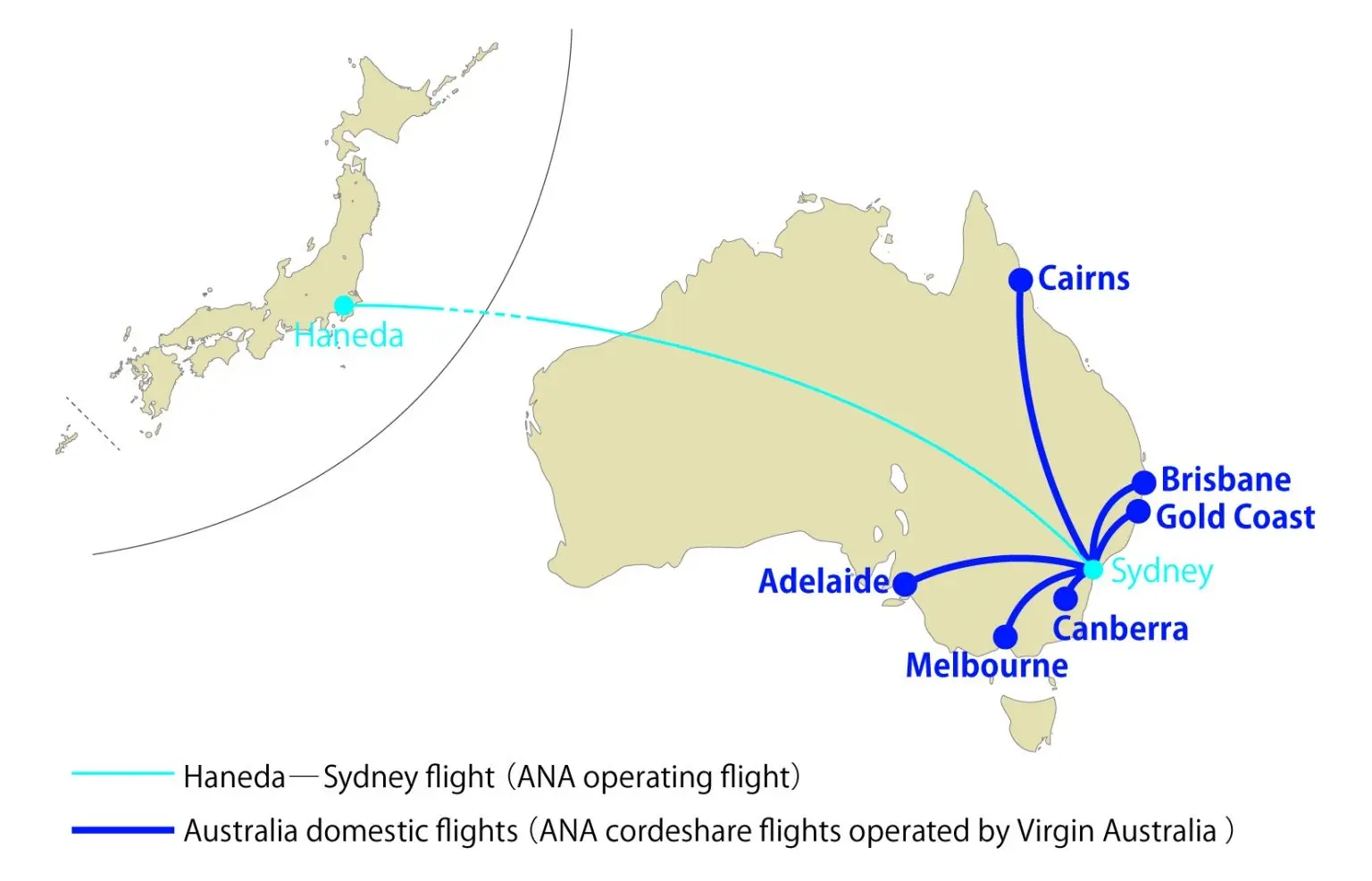 ANA and Virgin Australia sign commercial partnership agreement