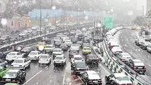 شهروندان در زمان بارش برف از حمل‌ونقل عمومی استفاده کنند