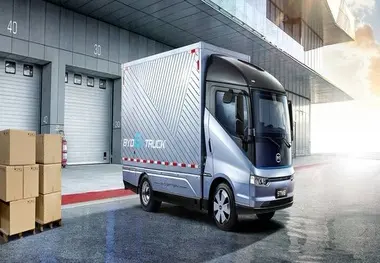 بی‌ وای‌ دی کامیون سنگین را به اروپا می‌ آورد