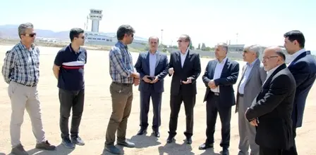 ارائه طرح های جدید برای توسعه و سرمایه گذاری در فرودگاه تبریز