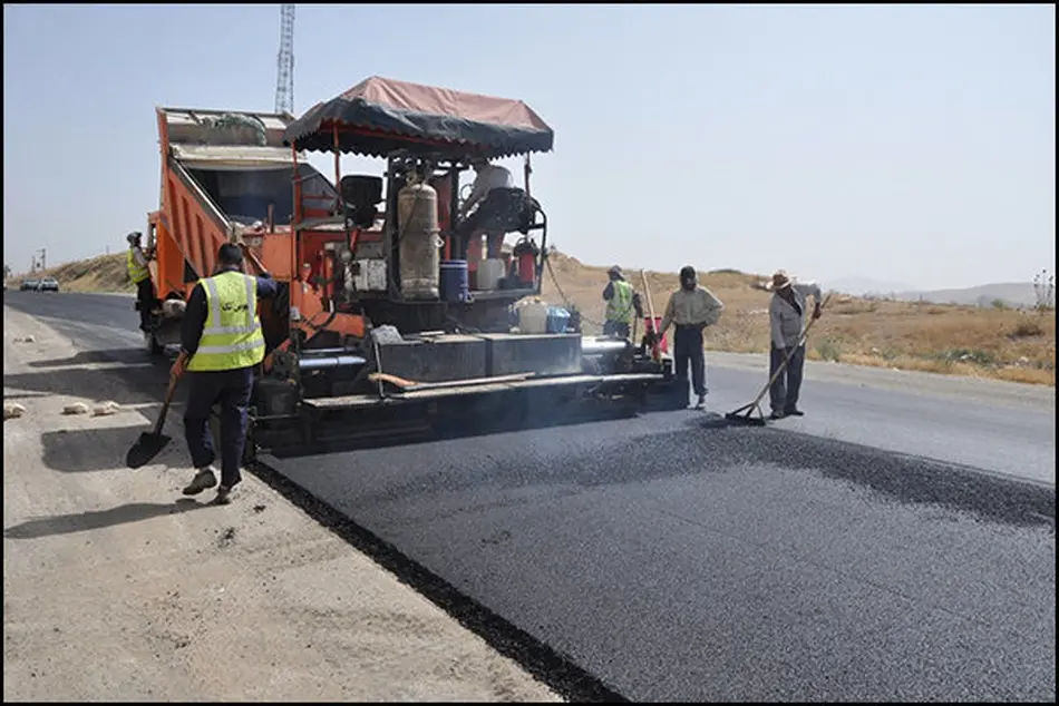 آغازطرح آسفالت محور دشت به‌بیدک در خراسان شمالی 