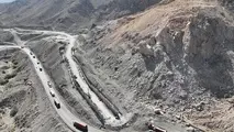 انسداد مسیرهای غیرمجاز و عملیات ایمن سازی در بزرگراه حاجی آباد - بندرعباس