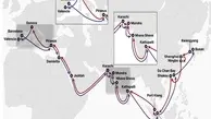 اتصال بنادر شرق دور، هند، پاکستان، عربستان و مدیترانه توسط خط کشتیرانی هیوندای