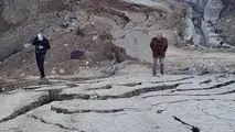 رانش زمین، محور رویان به بخش بلده نور را مسدود کرد