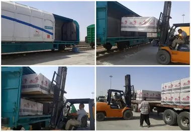 جابه‌جایی ۲ میلیون و۶۰۰ هزار تن کالا از استان اردبیل 
