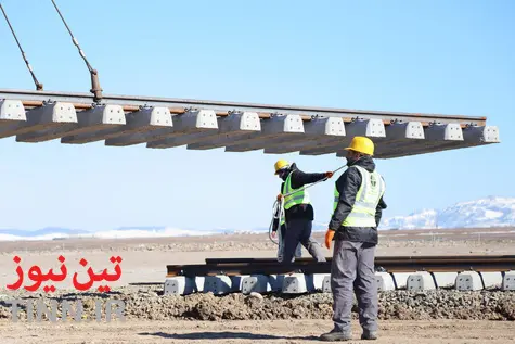   ریل گذاری راه آهن اردبیل - میانه