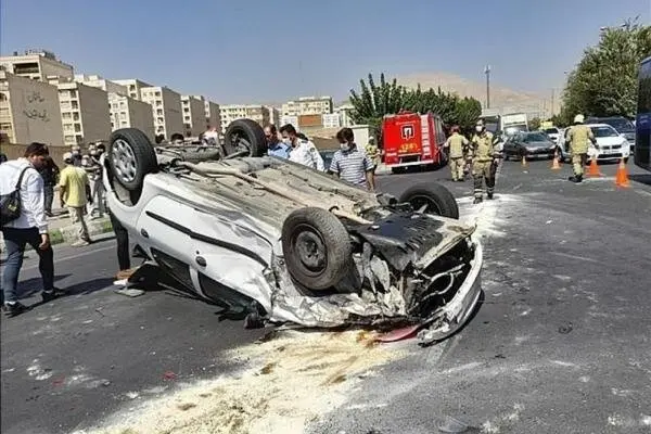 افزایش آمار مصدومان تصادفات رانندگی در تهران
