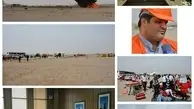 شبیه‌سازی امداد و نجات 100 مسافر در مانور  فرودگاه یزد