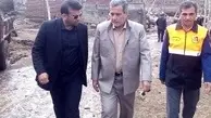 حضور معاون وزیر راه و شهرسازی و هیأت همراه در مناطق سیل‌زده آذربایجان‌شرقی