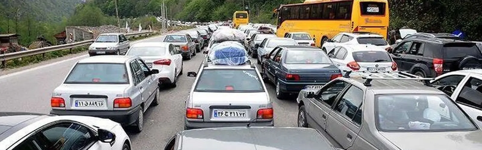 ترافیک شمال به جنوب آزادراه تهران شمال بعد از آتش بس ایران و اسرائیل را چطور دور بزنیم؟(راه های جایگزین)