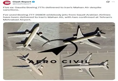  واگذاری پنج بوئینگ عربستان سعودی به ماهان ایر 