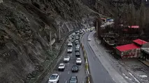 محور کندوان بازگشایی شد 
