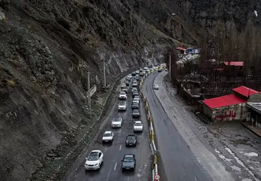 محور کندوان بازگشایی شد 