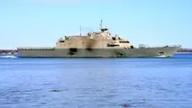 رهایی کشتی USS Little Rock پس از سه ماه محبوس شدن در یخ