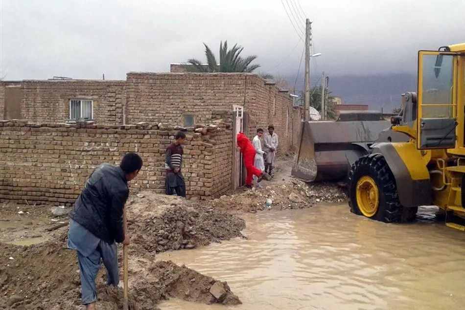  12 روستای سیستان و بلوچستان درگیر سیلاب است