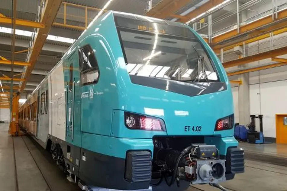 Stadler presents first Flirt EMU for Dutch-German cross-border services 