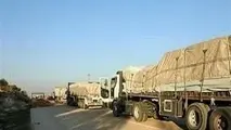 تعداد کامیون‌های حامل بار در مرز دوغارون خراسان رضوی کاهش یافت