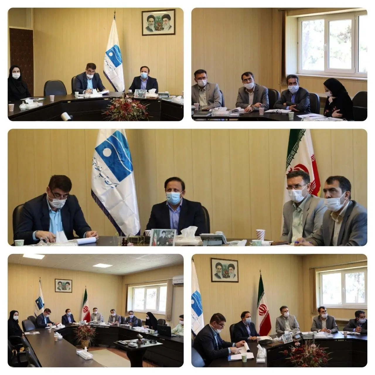جلسه برنامه ریزی و تخصیص پساب تصفیه خانه های خانگی استان قزوین برگزار شد
