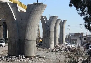 تلاش برای تکمیل پل روگذر تقاطع آزادگان- شهید نجفی رستگار