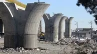 تلاش برای تکمیل پل روگذر تقاطع آزادگان- شهید نجفی رستگار